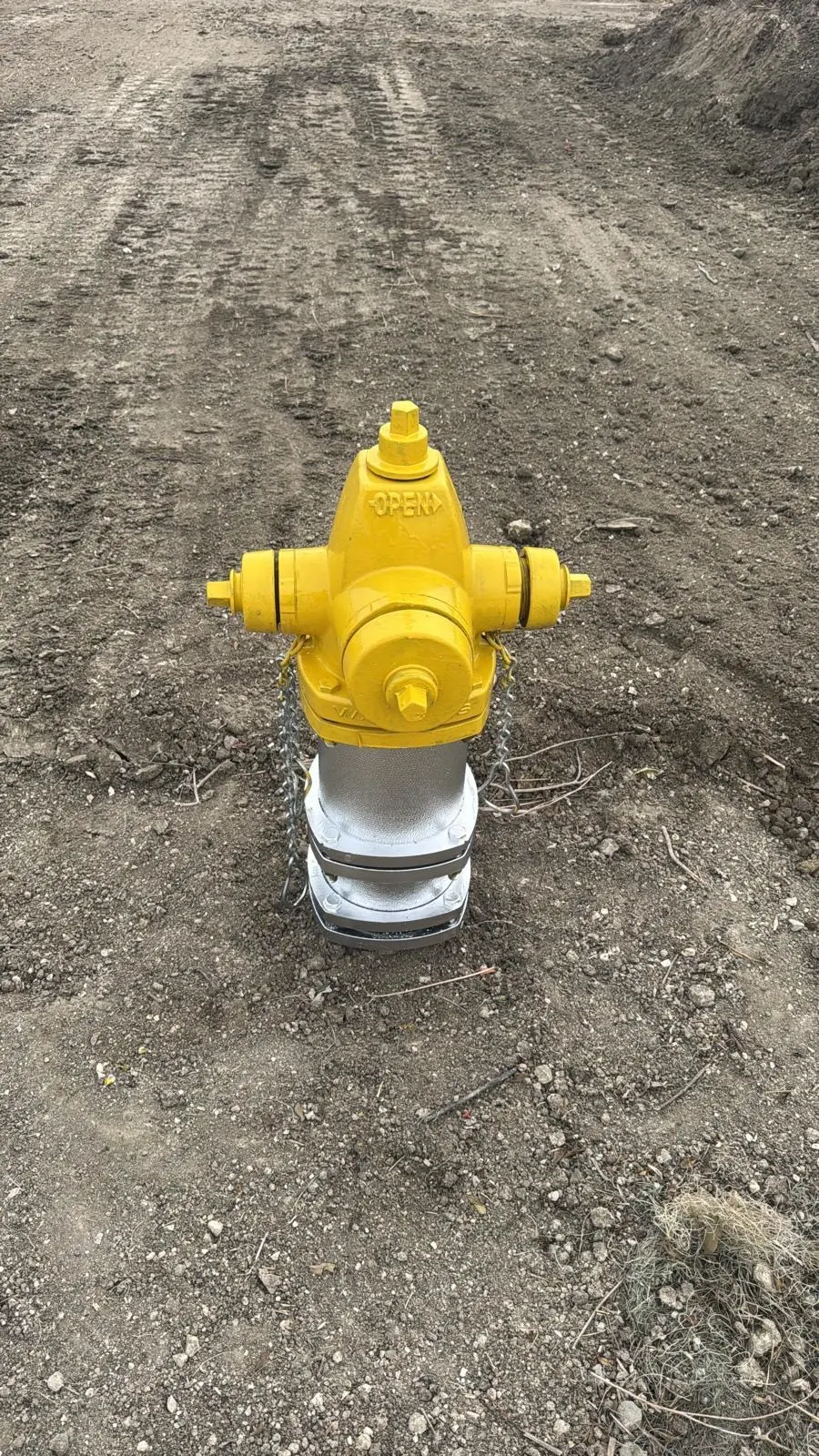 Fire Hydrant Installation by Castello Brothers Utilities