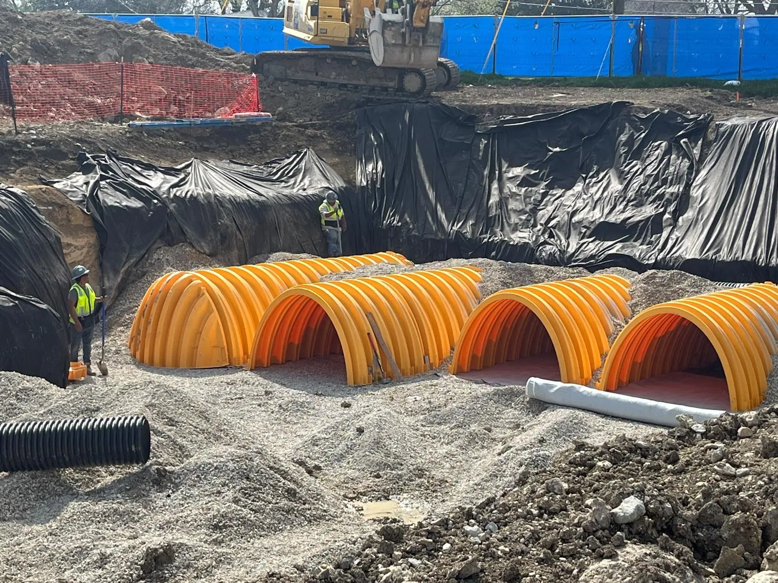 Storm Drainage & Large-Diameter Pipe by Castello Brothers Utilities